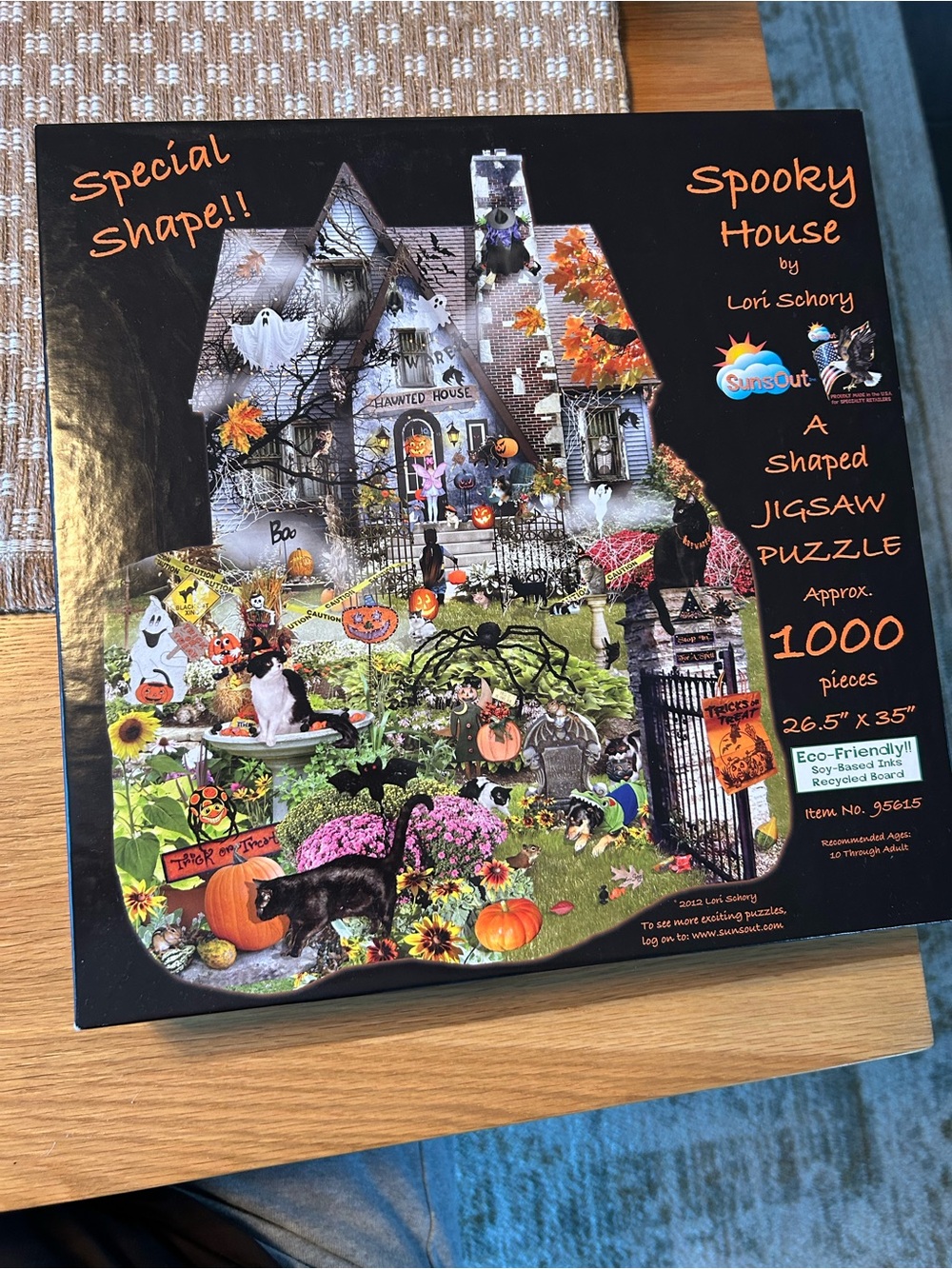 Spooky House 1000 piece jigsaw puzzle